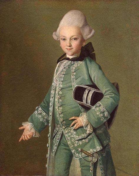 Portrait of Aleksey Bobrinsky as a child